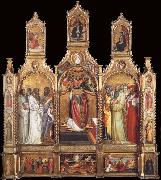 Giovanni dal ponte Polyptych of the Ascension of Saint John the Evangelist Germany oil painting artist